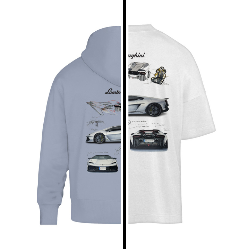 Lamborghini Temerario Concept Hoodie+T-Shirt