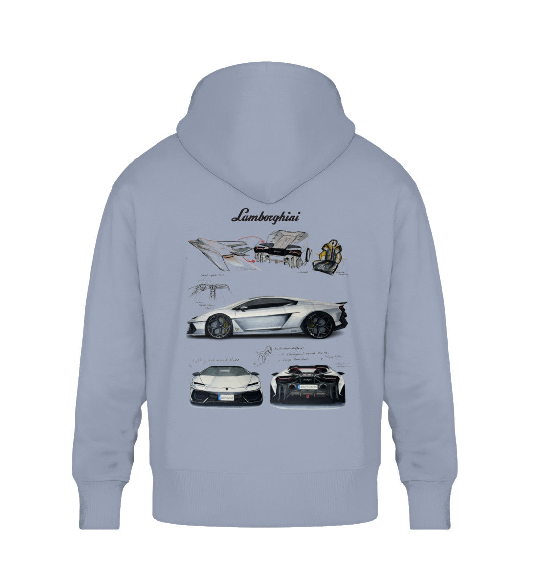 Lamborghini Temerario Concept Hoodie+T-Shirt